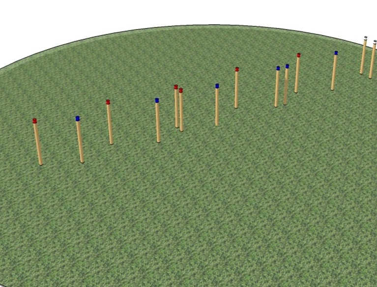 slalom, 10 porta